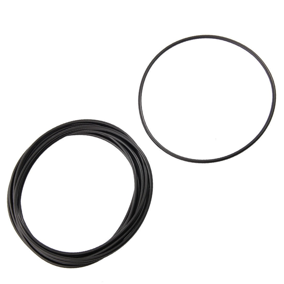 10 Pcs Mechanical Black NBR O Rings Oil Seal Washers 115mm x 3mm x 109mm