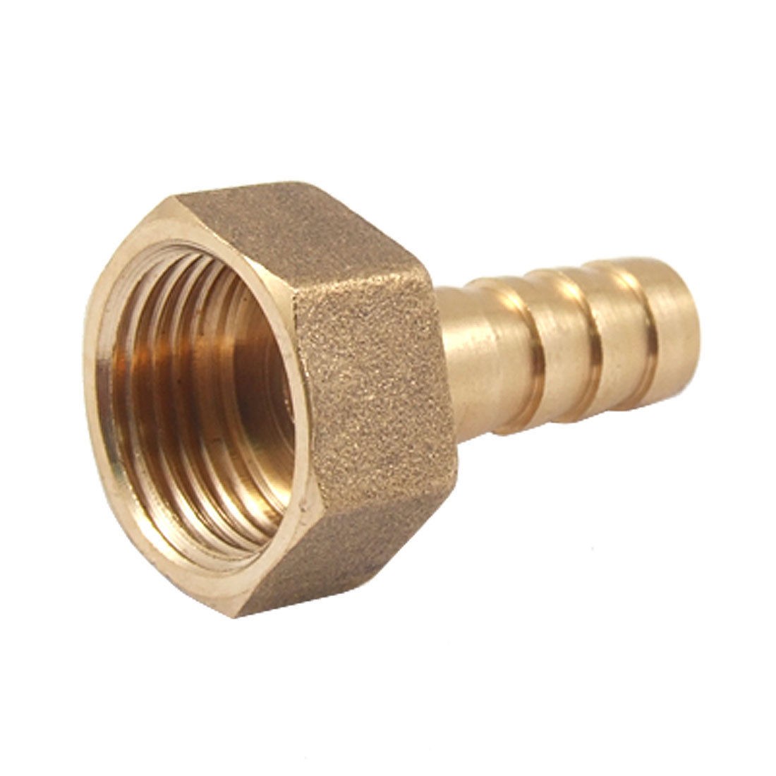 Brass 3 5" Female Thread 5 16" Air Water Fuel Hose Barb Fitting Adapter