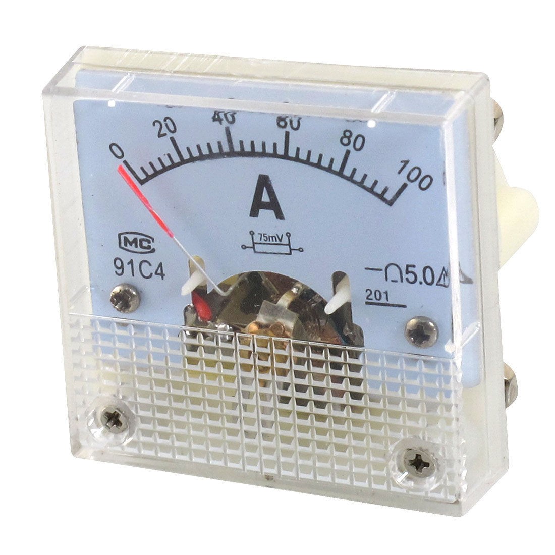 Accuracy Analog 0-100A Scale Amperemeter Meter Panel