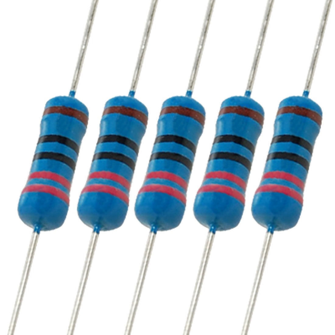 1/2W Watt 220 Ohm 1% Axial Metal Film Resistor 500 Pcs