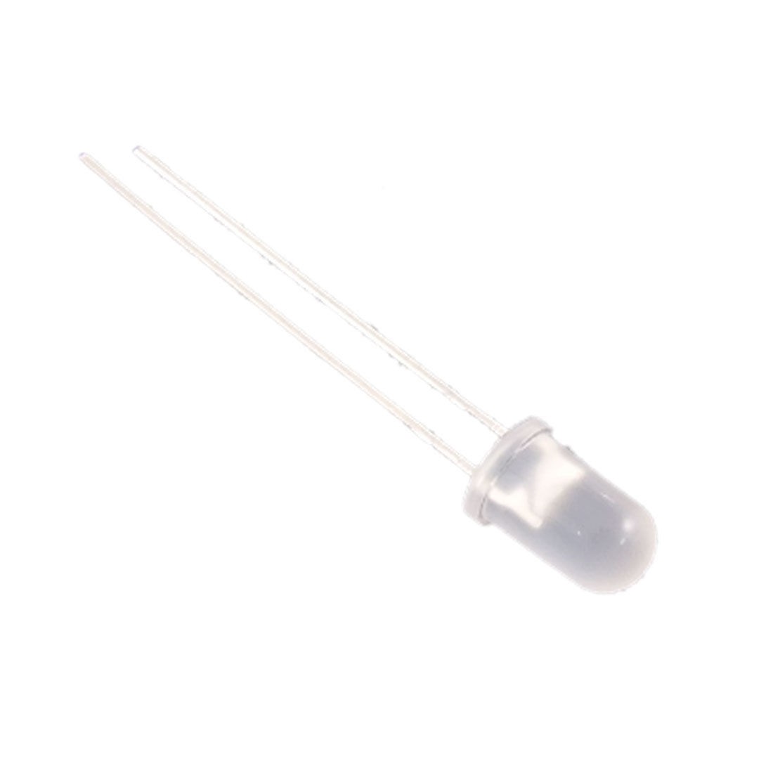 50 Pcs 5mm Round White LED Light Emitting Diode Lamps