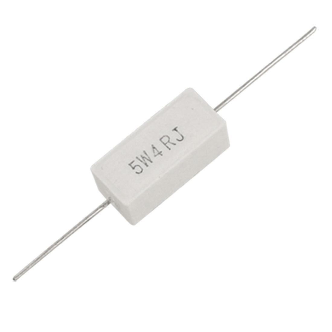 10 Pcs 5W Watt 4 Ohm 5% Ceramic Cement Resistors 4R