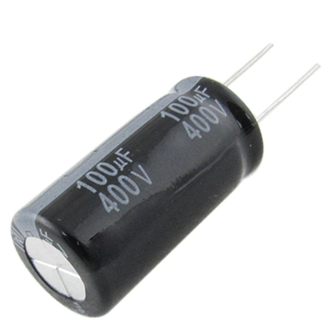 10 Pcs 18x35mm 100uF 400V Polarized Aluminum Electrolytic Capacitors