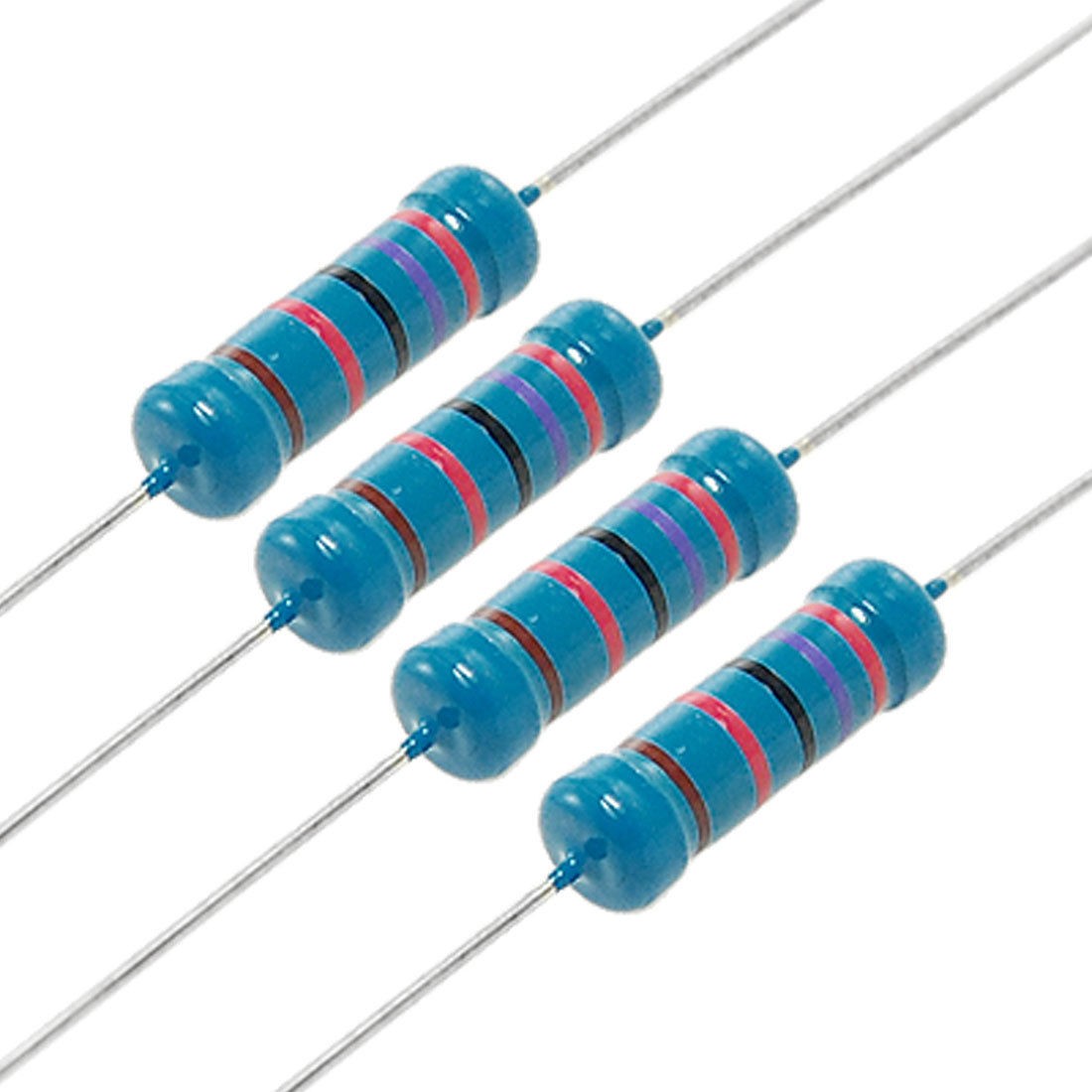 2W 27K Ohm 1% Through Hole Metal Film Resistors 200 Pcs