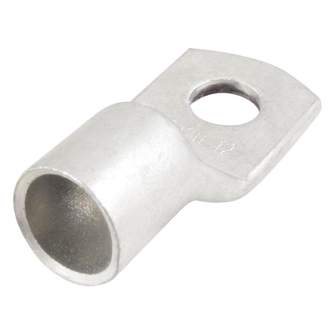 Sc120 12 12mm Dia Bolt Hole Copper Cable Lug Wiring Terminal Silver Tone