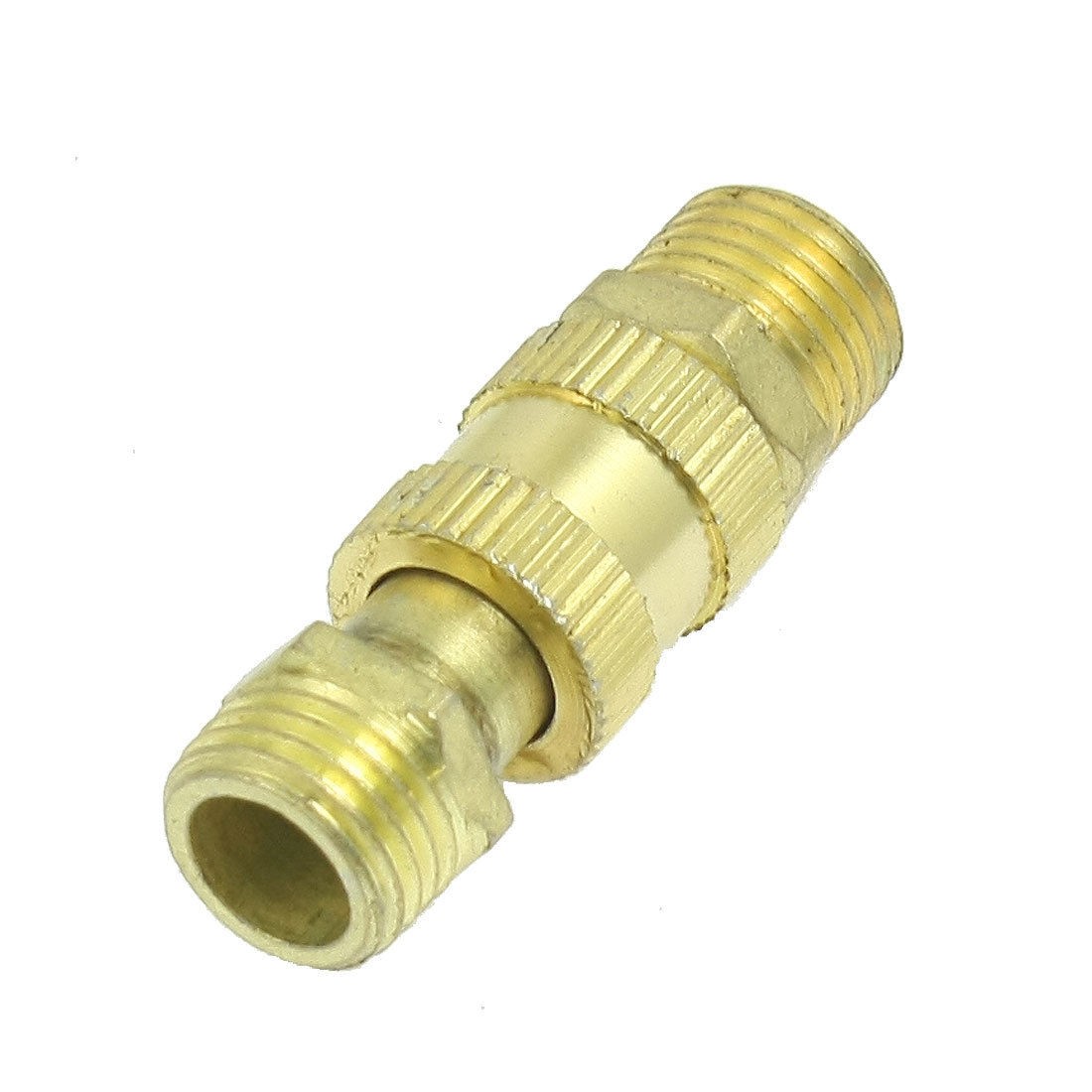 Air Compressor PT 1/4" Male Thread Release Valve Gold Tone