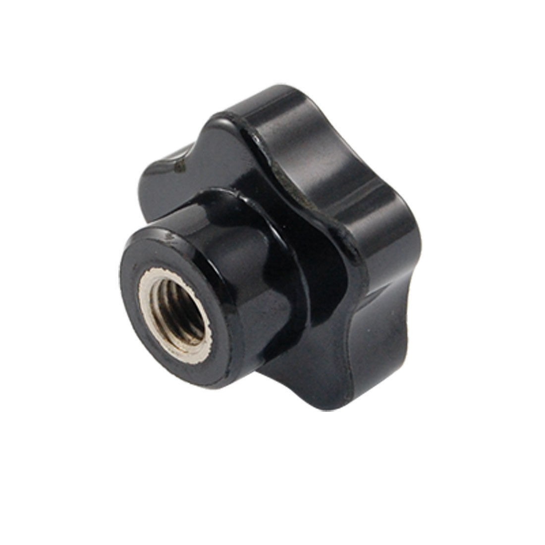 10mm Female Thread Diameter Black Grip Knob Replacement