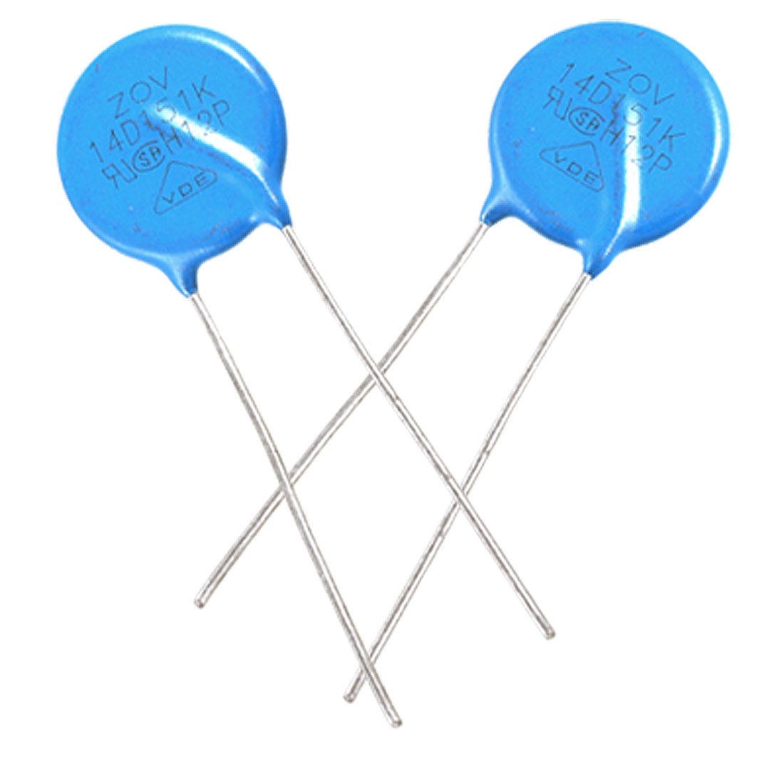 10 x Radial Lead Voltage Dependent Resistors DC 125V 14D151K