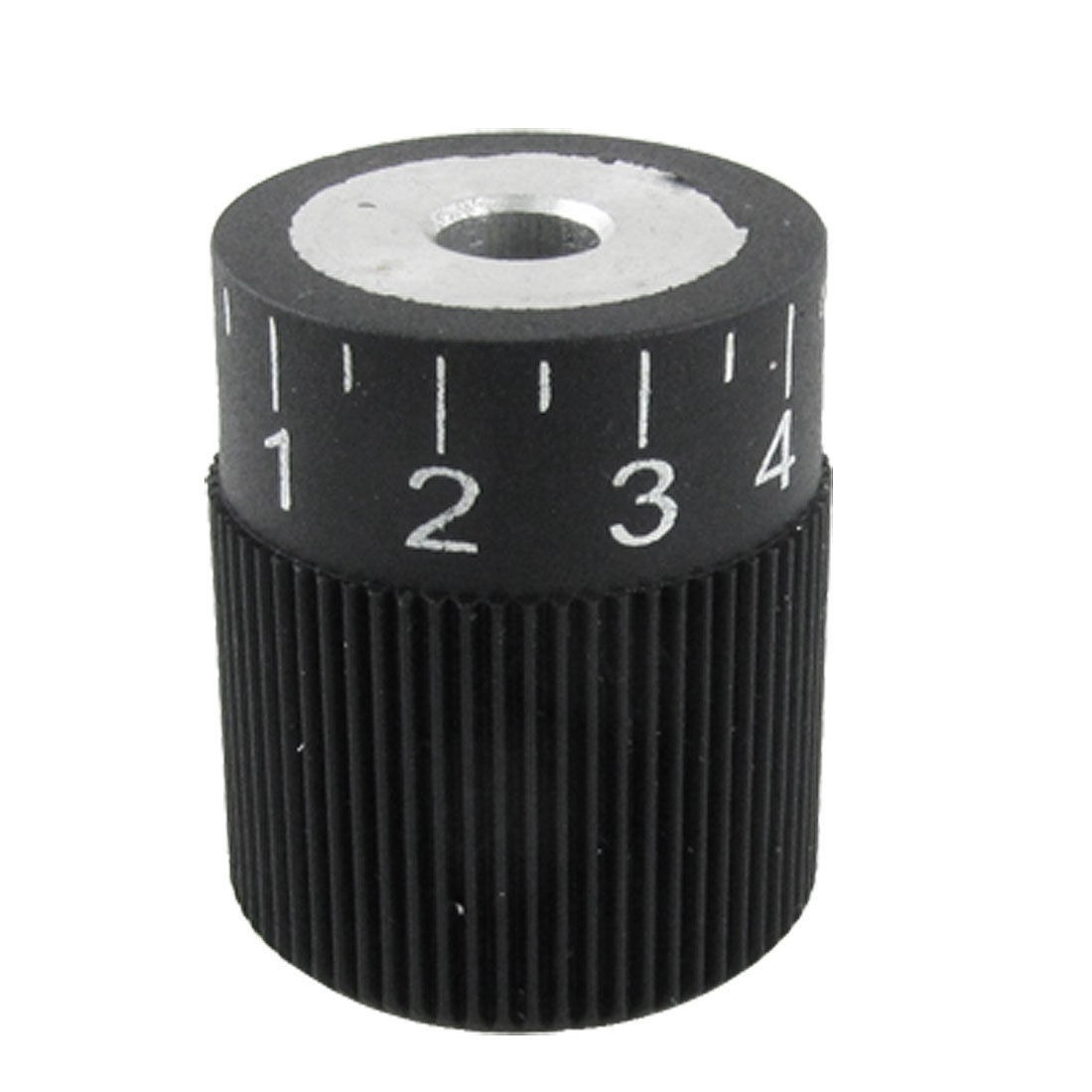 32 x 8mm Diameter Numeric Scale Knurled Control Knob