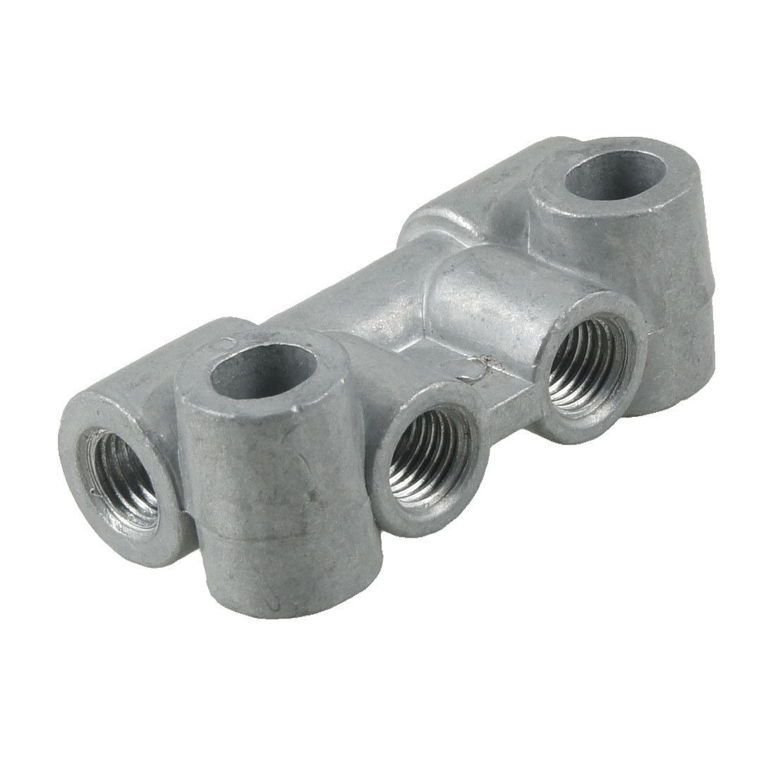 Gray 4 Way Volumetric Lubrication Oil Distributor for Injection Molding Machine