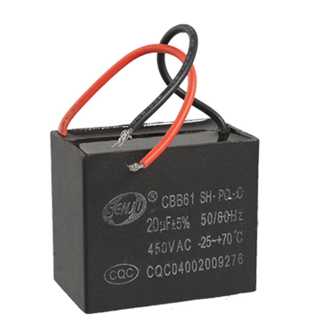 AC 450V 20uF Metalized Polypropylene Film Motor Run Capacitor Avfln