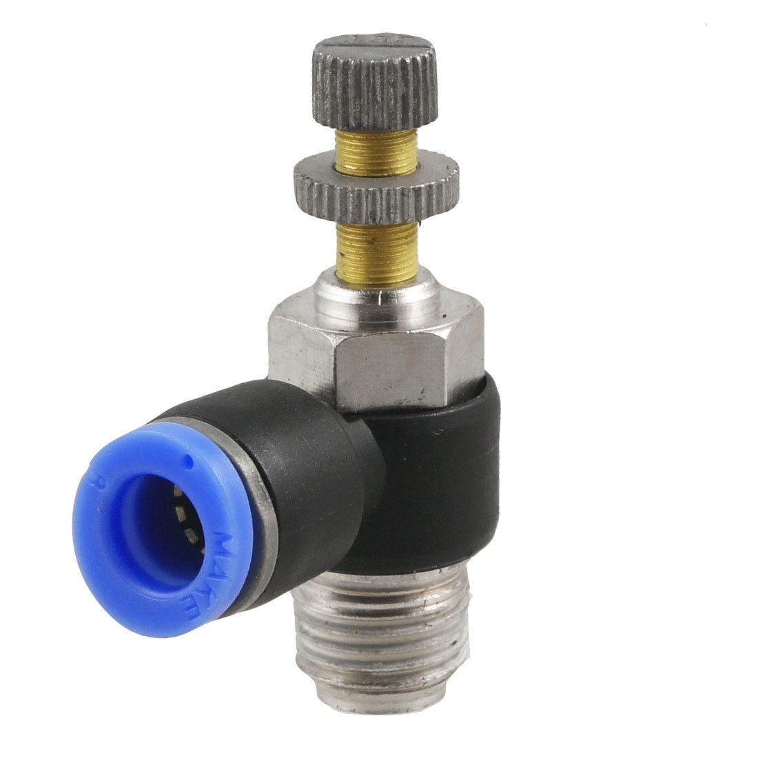 1 4" PT Male Thread Airflow Speed Controller Fittings for 8mm Dia Tube