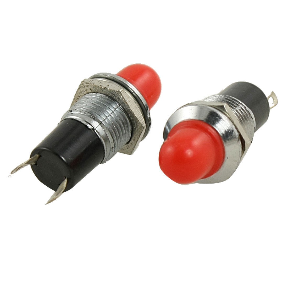 DC 24V 3/8" Threaded Red Signal Indicator Pilot Light Lamp 5 Pcs