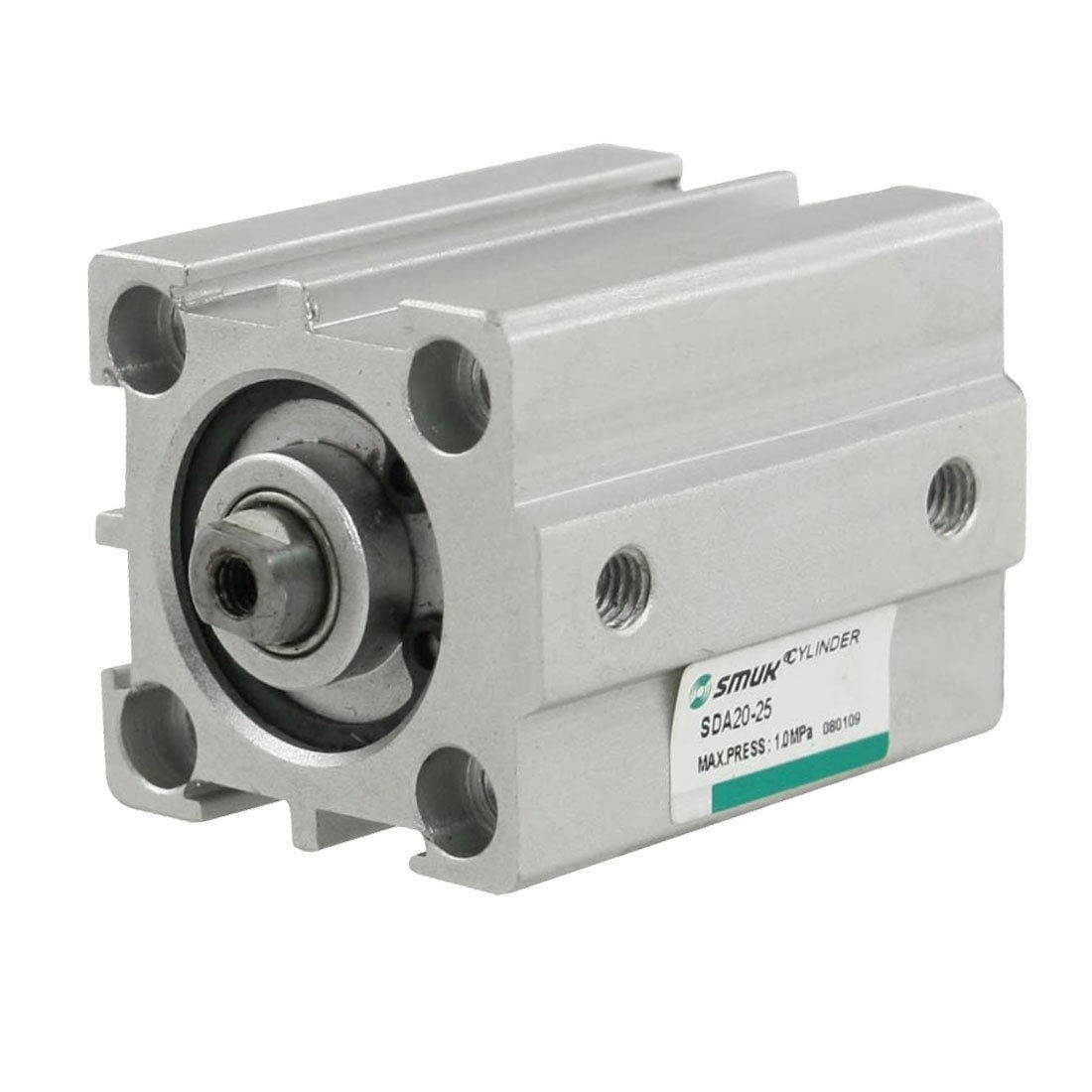 SDA20-25 20mm Bore 25mm Stroke Thin Type Compact Air Cylinder