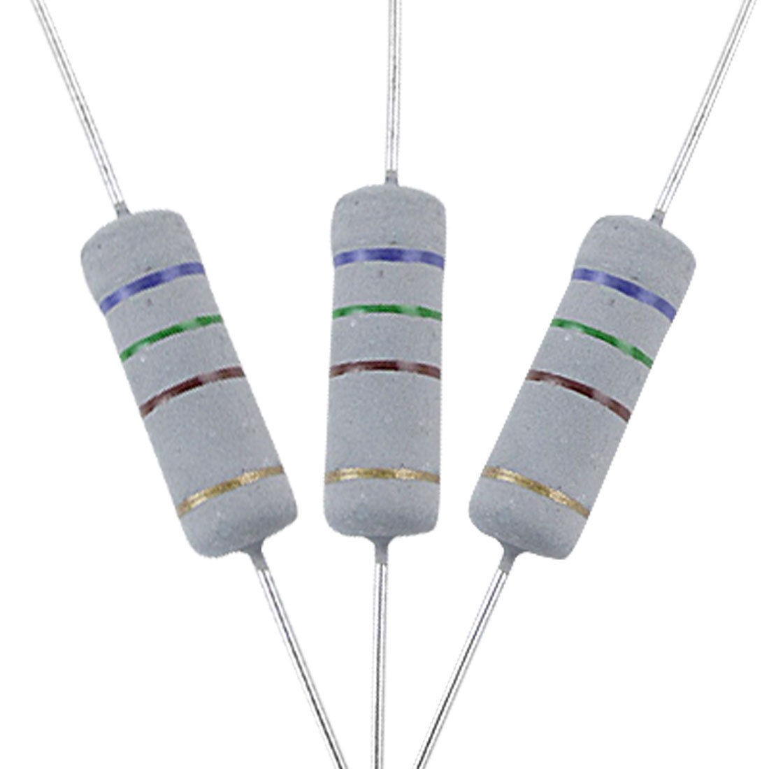 3 Watt 750 ohm 750R Metal Oxide Film Resistor 3W 10 Pcs