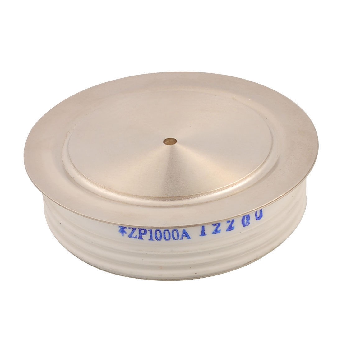 1.6KV 1000A 2CZ Silver Tone Hermetic Metal Case SCR Recifier Diode