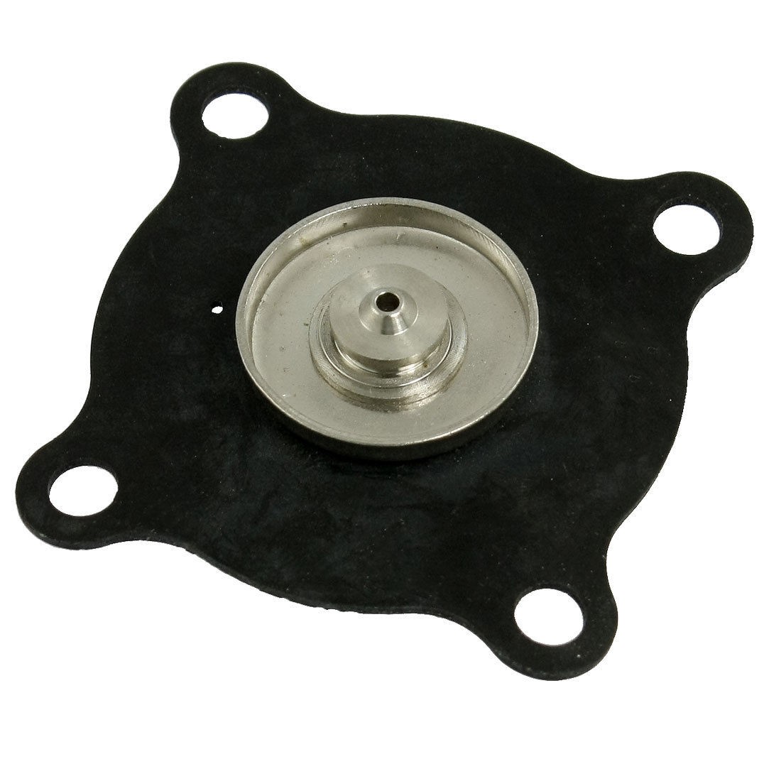 Black Rubber Metal Fluid Valves Pneumatic Diaphragm 53mm