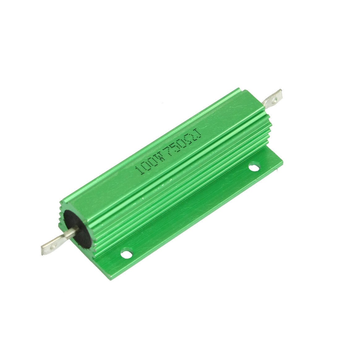 Green Aluminium Housed Wirewound Resistor 100W 750 Ohm