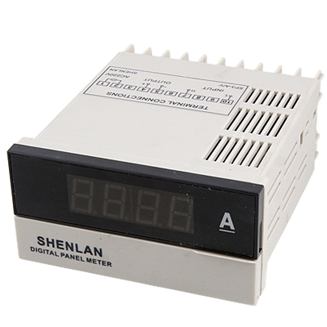 DC 0-2A 3 1/2 Red LED Digital Ampere Current Panel Meter Ammeter