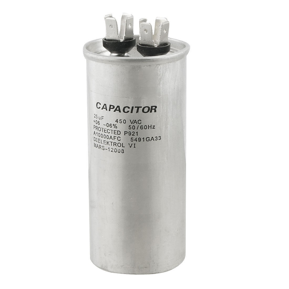 Air Conditioner 25uF 450V AC Polypropylene Film Motor Run Capacitor Jhcnb