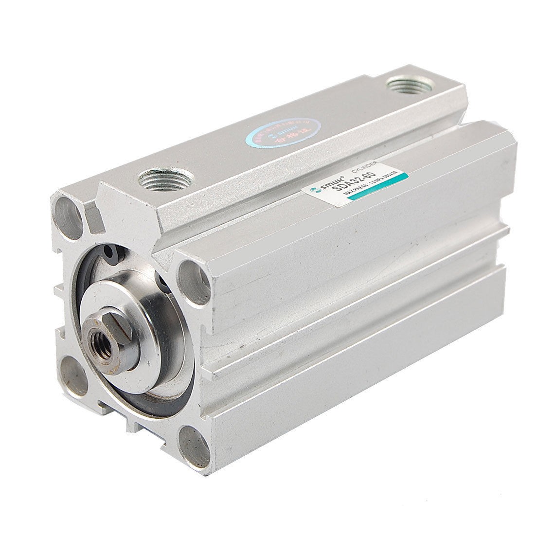 32mm Bore 60mm Stroke Aluminum Alloy Double Action Air Cylinder