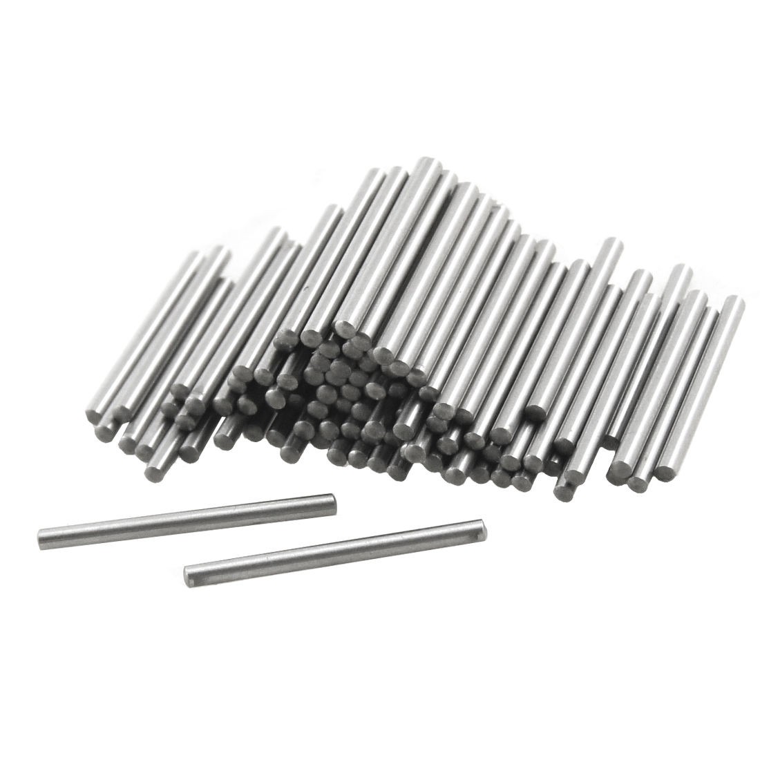 100 Pcs Stainless Steel 1.2mm x 15.8mm Dowel Pins Fasten Elements