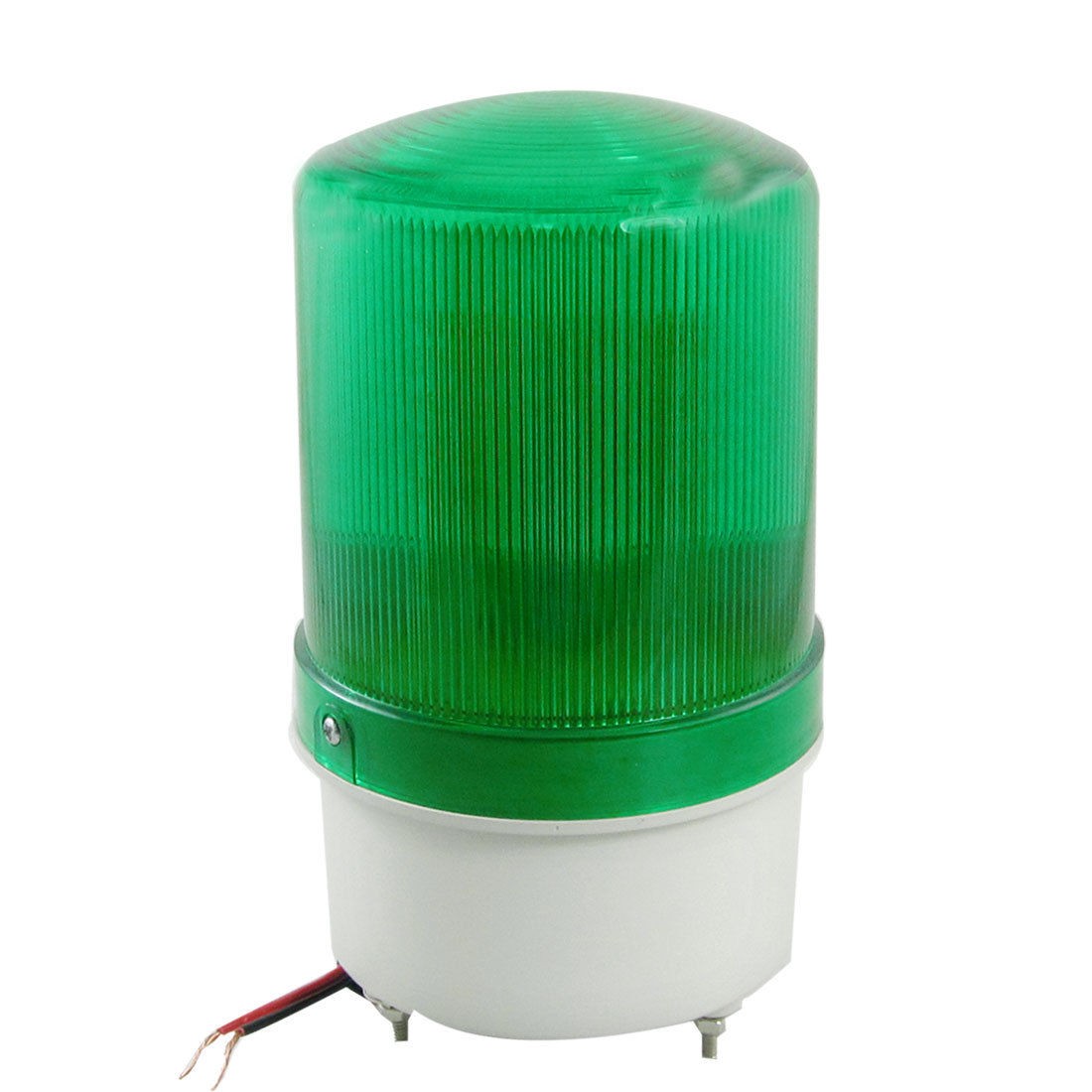 Buzzer Design DC 24V Industrial Green LED Signal Warning Rotating Light