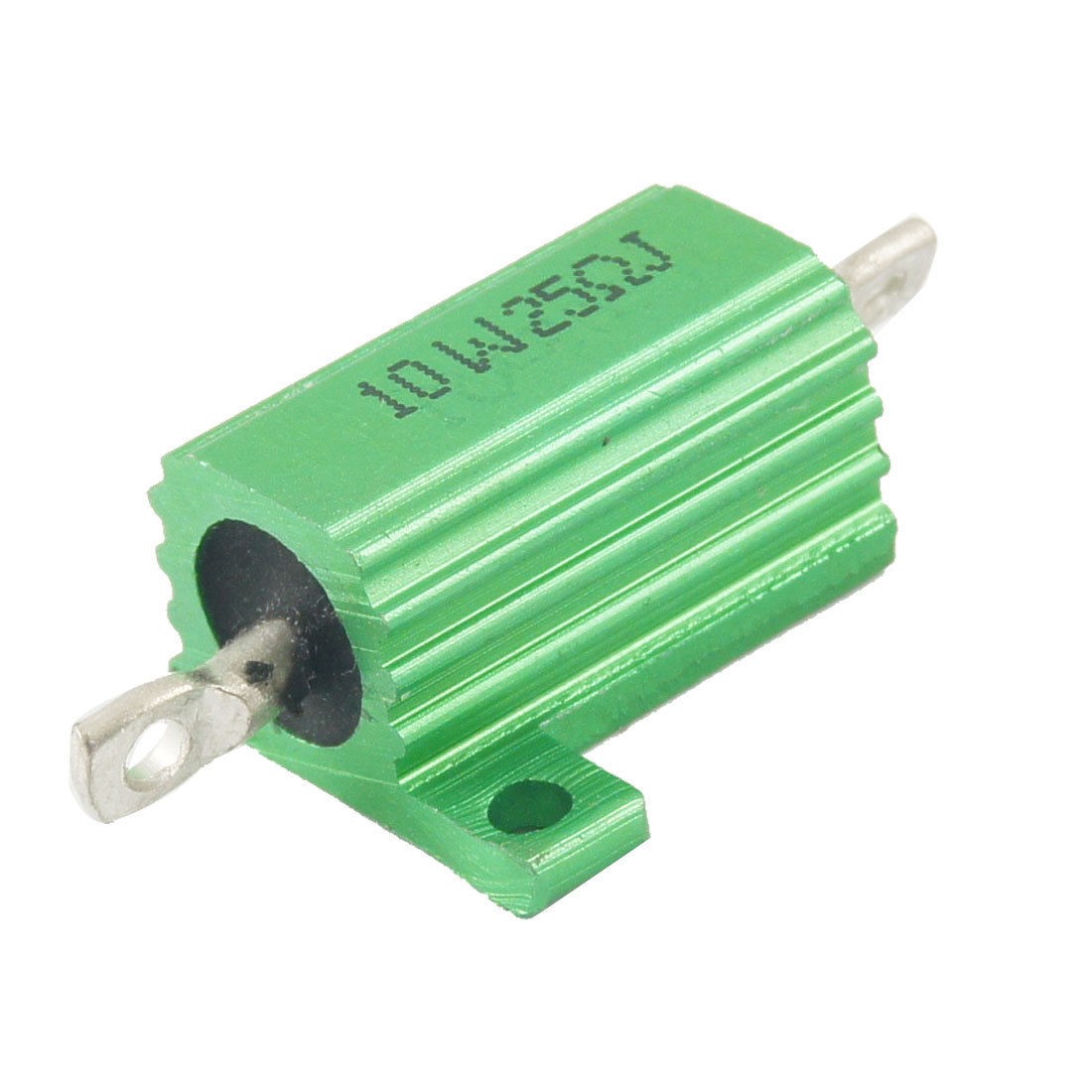 10W 25 Ohm Screw Tap Mounted Aluminum Housed Wirewound Resistor