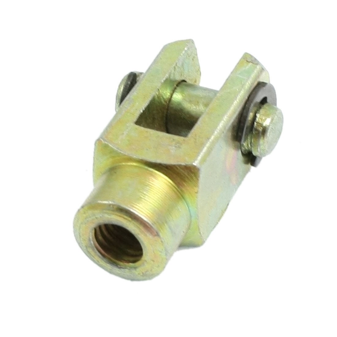 M6 6mm Female Thread Metal Y Joint Pneumatic Cylinder Piston Rod Clevis