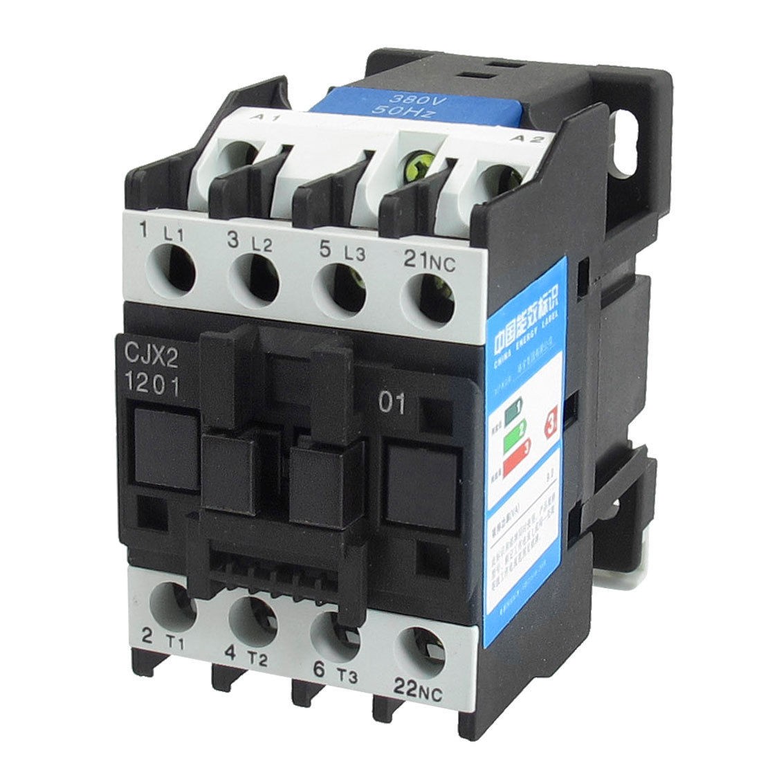 380V Coil Motor Controler AC Contactor 3P 3 Pole NC 660V 20A CJX2-1201
