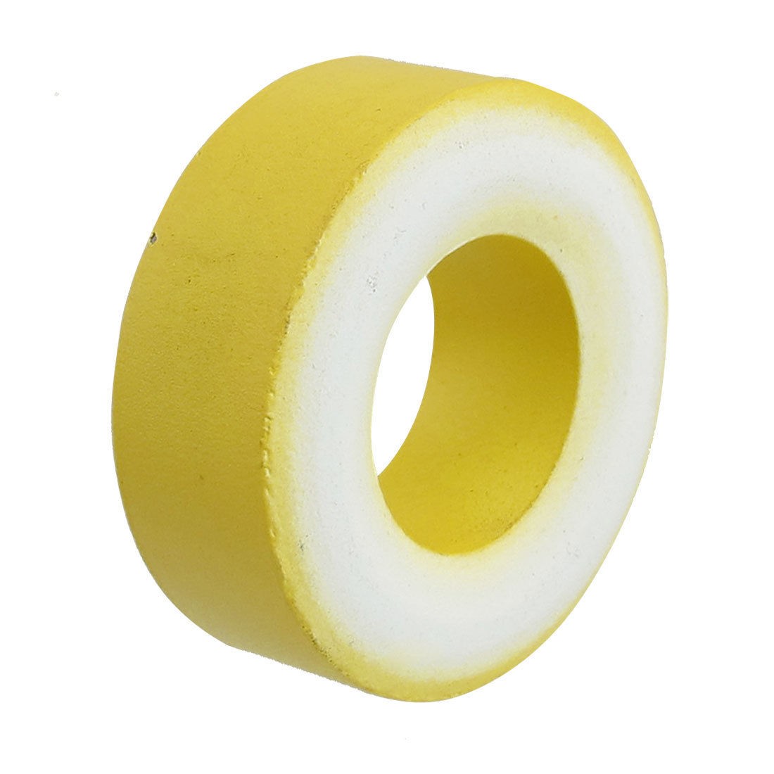 47mm x 24mm x 18mm Yellow White Iron Core Power Inductor Ferrite Ring