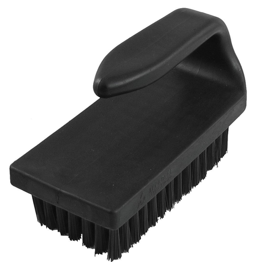 95mm x 45mm Plastic U Shape Handle Anti Static Clean Brush Black