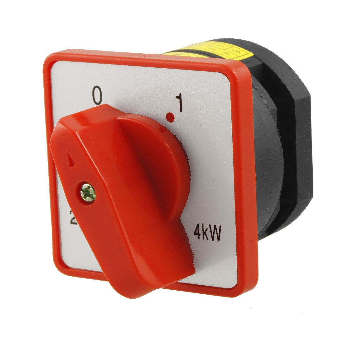 0-1 Position Red Rotary Selector Universal Combination Changeover Switch