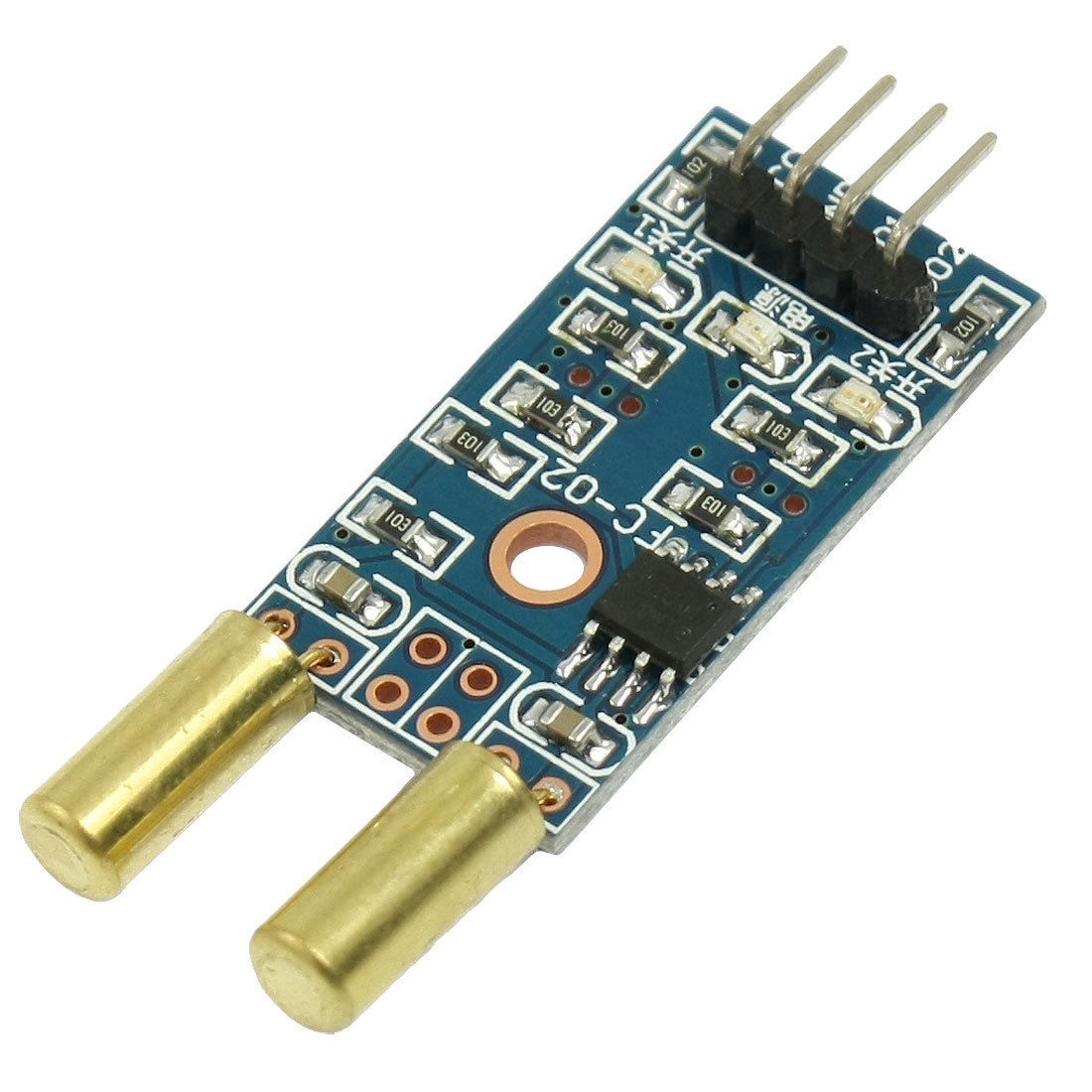 PCB Board 4 Pin 2 Channel Output Angle Sensor Module