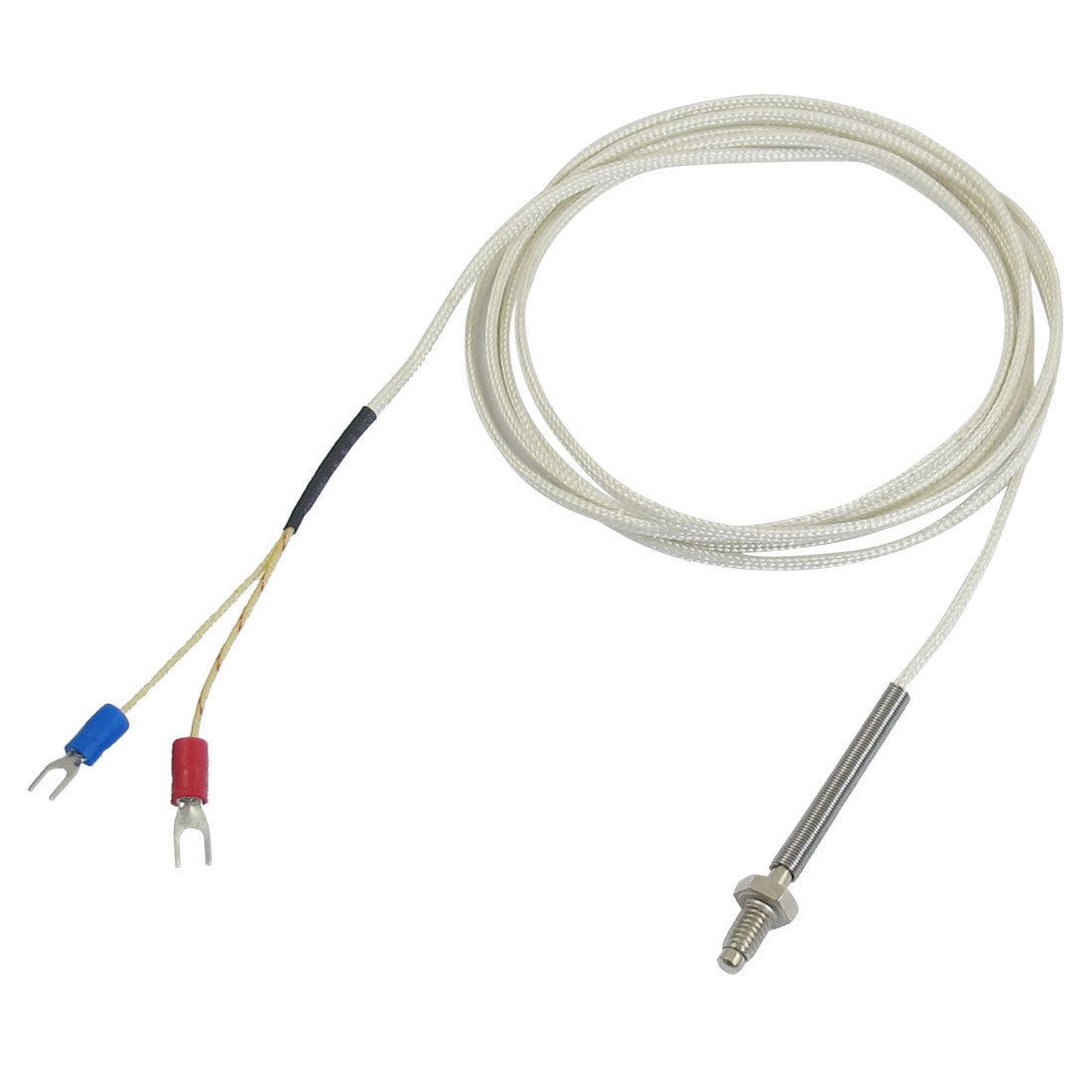 K Type 800 Celsius Degree Thermocouple Temperature Measure Probe Sensor 2M 6.6Ft