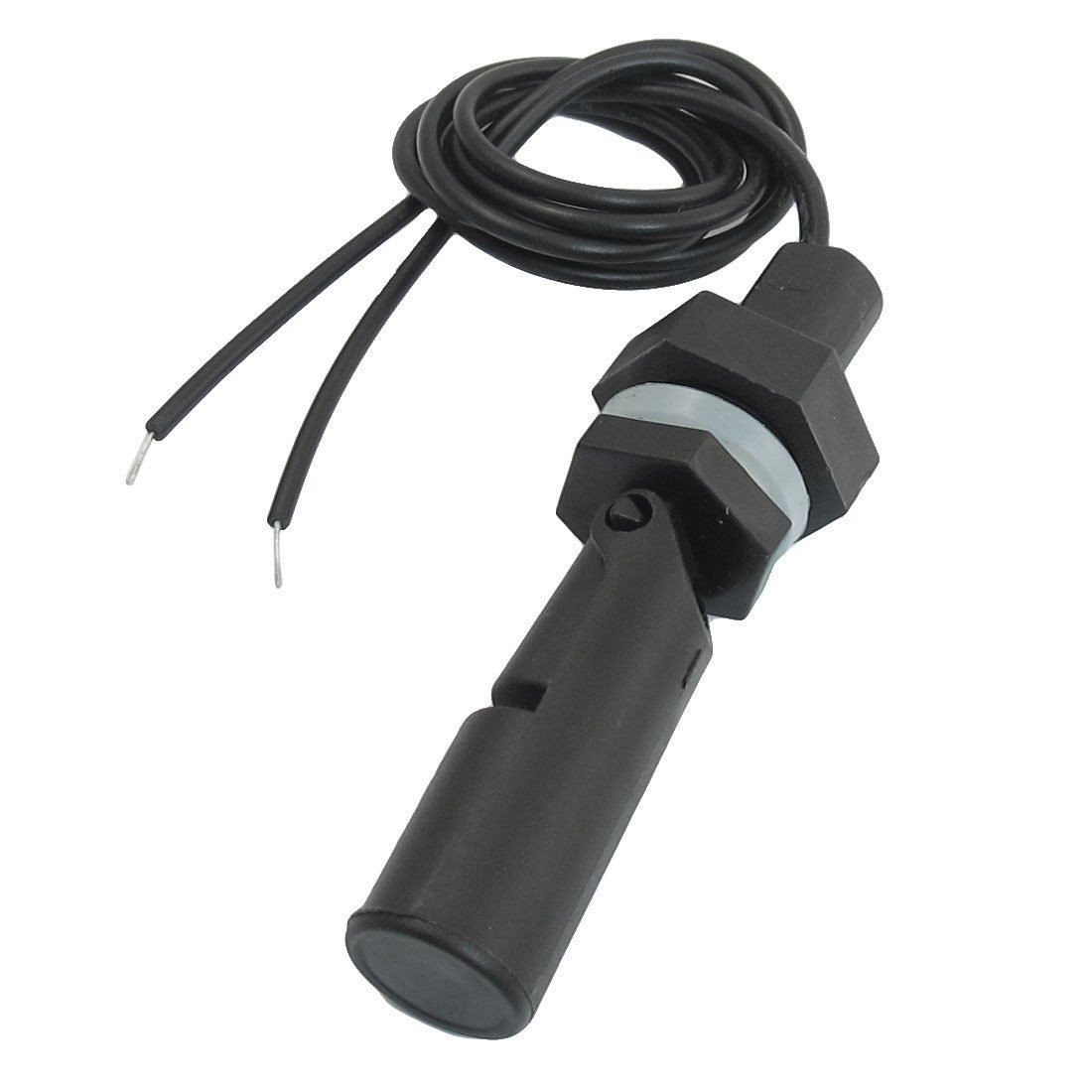 Fish Tank Black Water Level Sensor Horizontal Liquid Floating Switch 3/8" PT