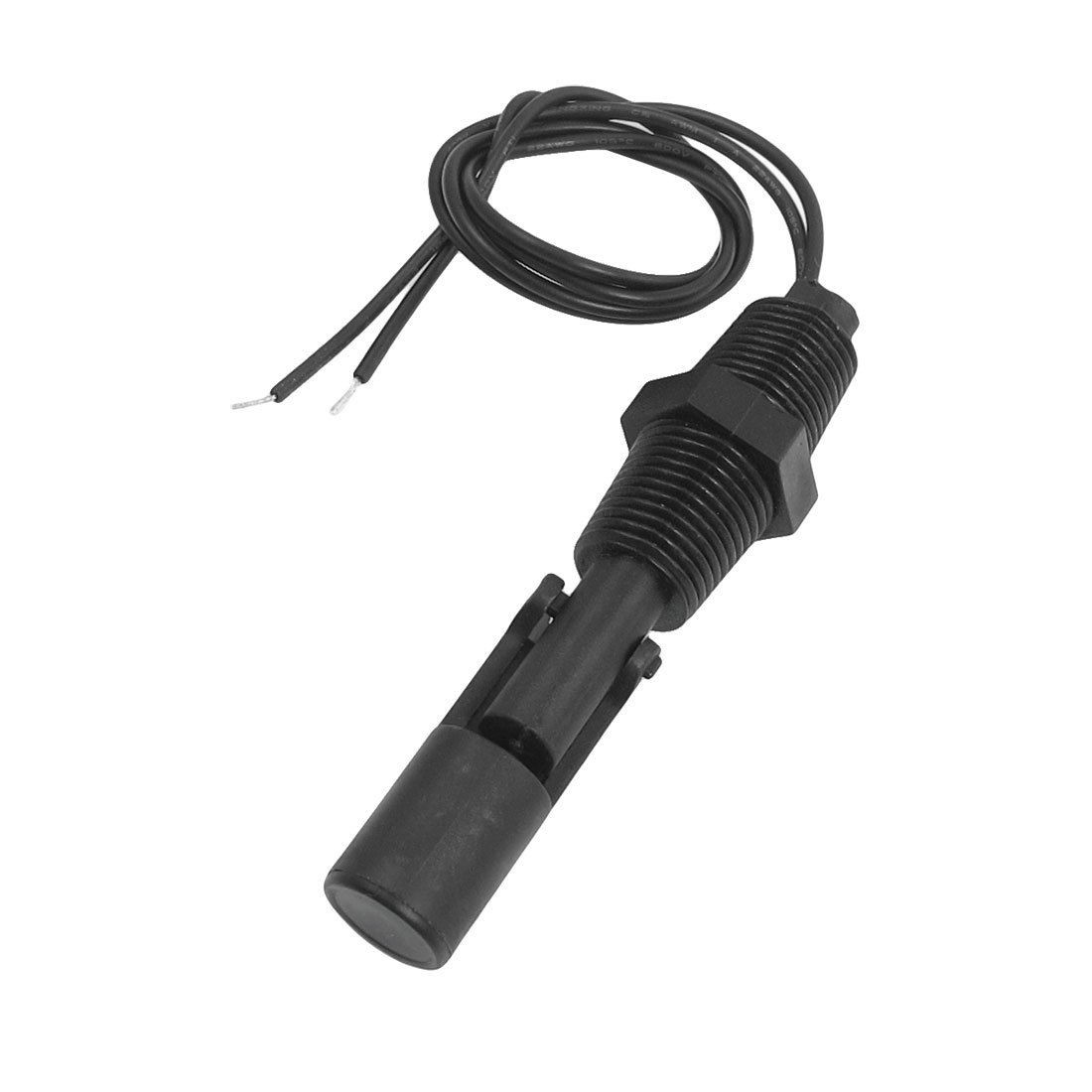 Aquarium Liquid Water Level Sensor Horizontal Floating Switch Black 3/4" PT