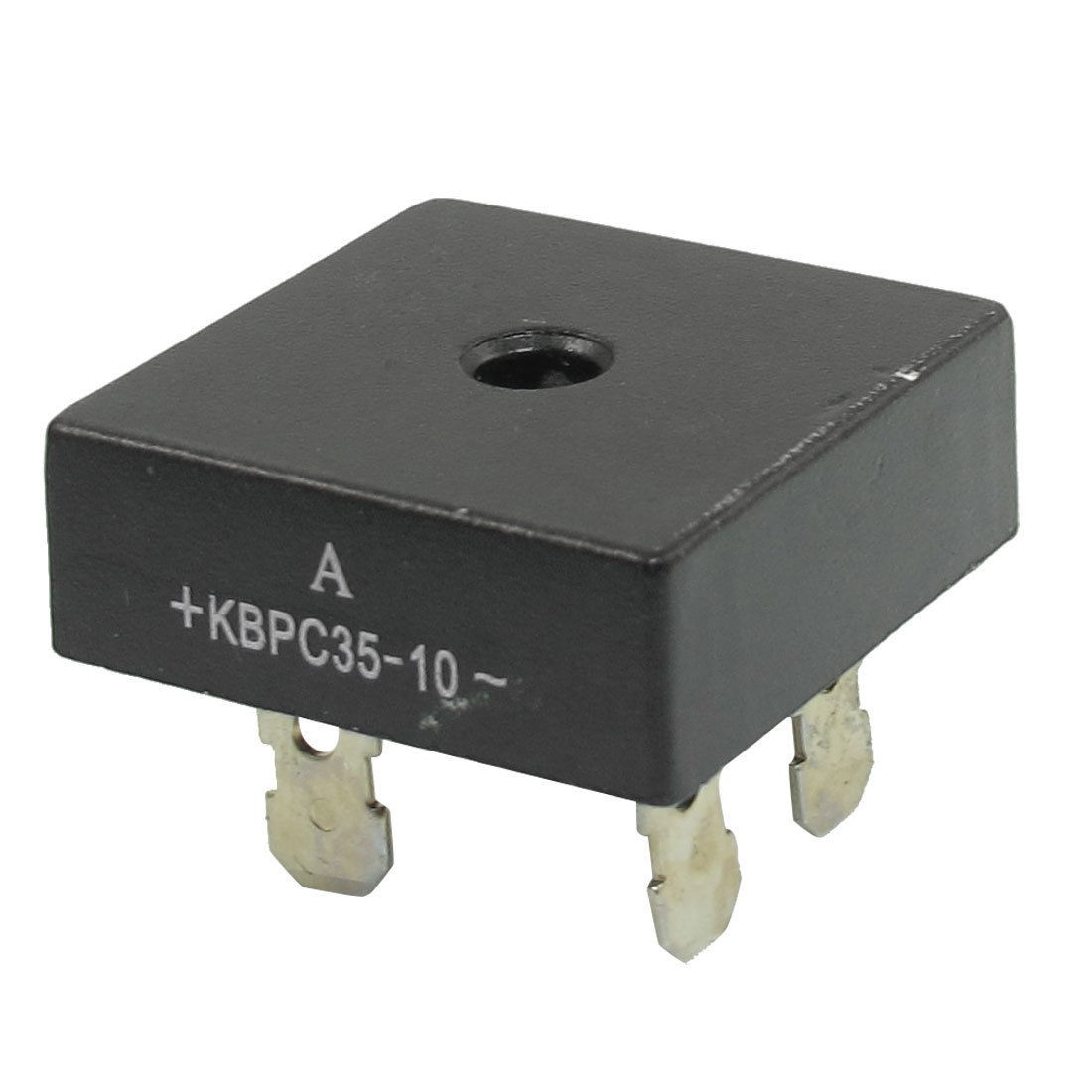 KBPC35-10 1000V 35A Single Phase Bridge Rectifier Half-Wave Black