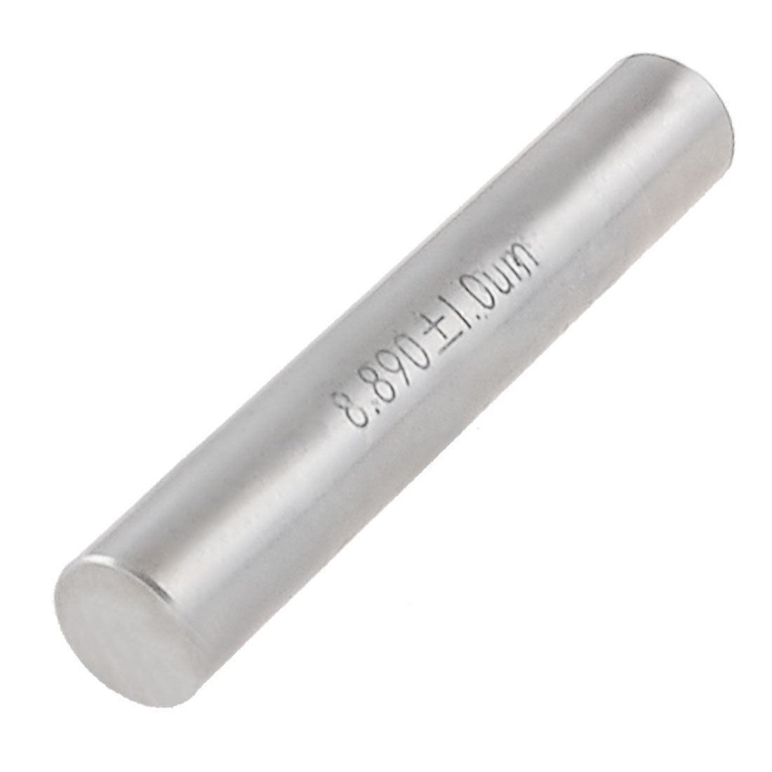 Industry 8.89mm Dia Plug Pin Gage 50mm Long w Plastic Box Case