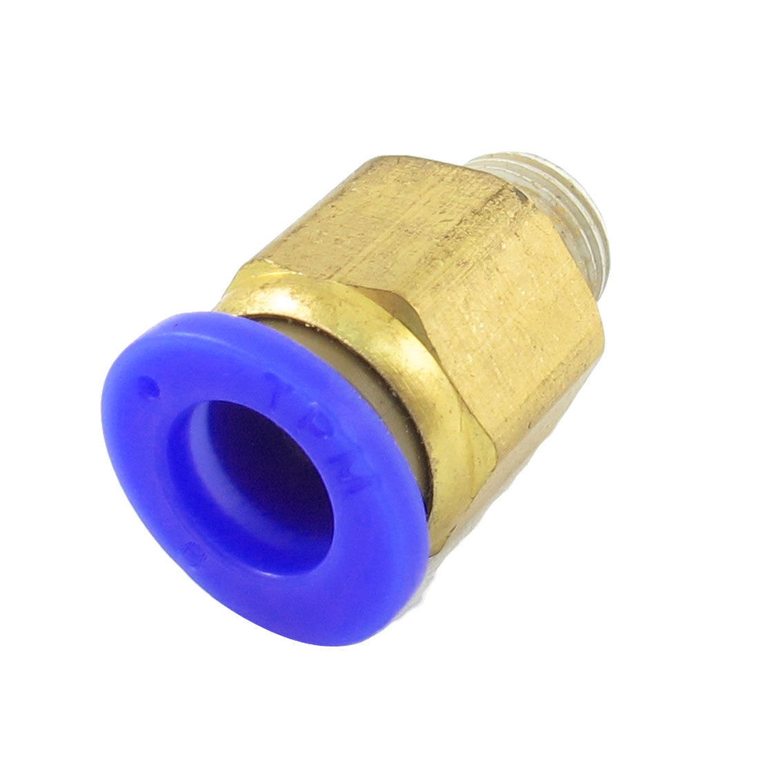 8mm Round Hole 1 8" PT Thread Straight Push in Tube Pneumatic Quick Fitting