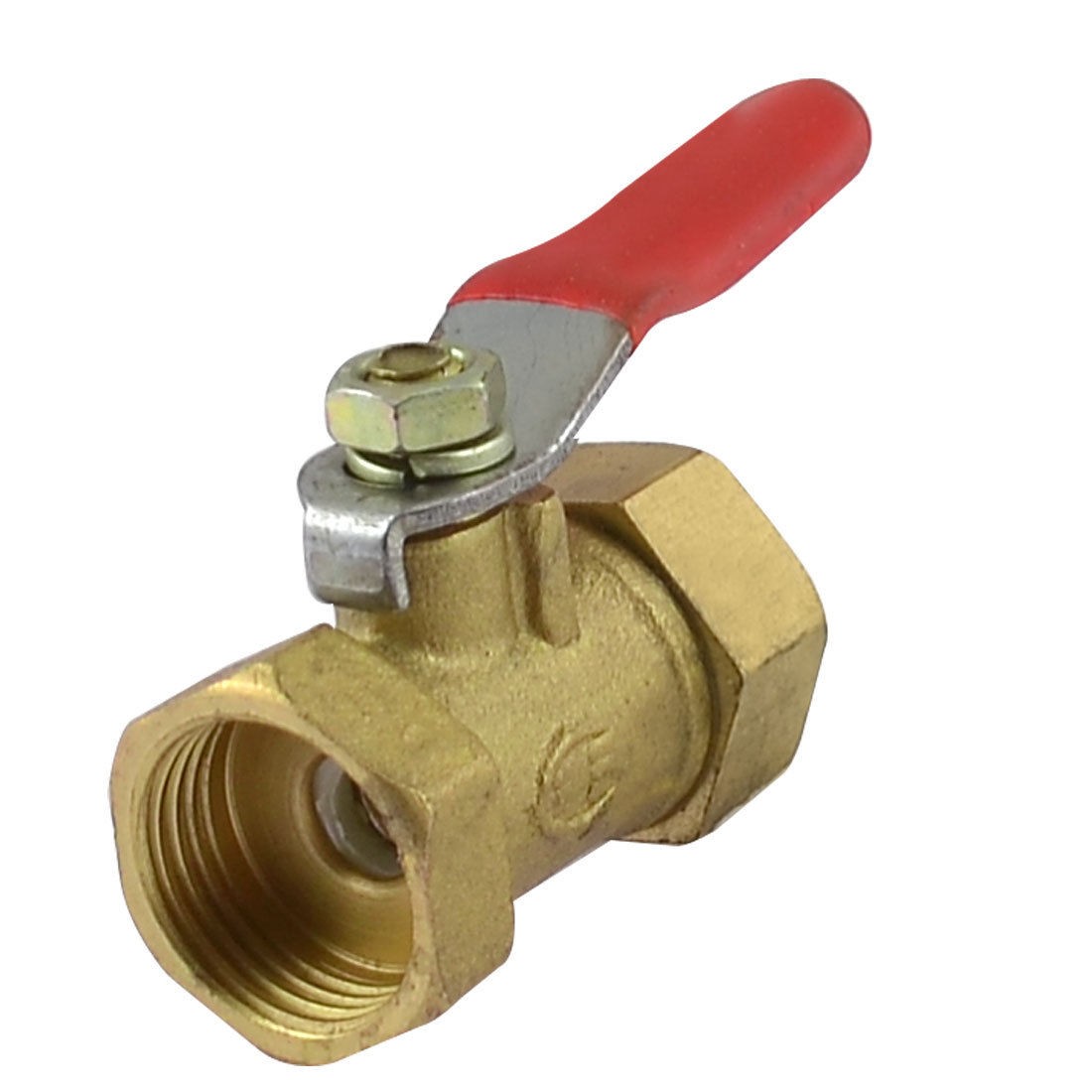 3/8" PT Female to Female Thread Lever Handle Full Port Brass Ball Valve