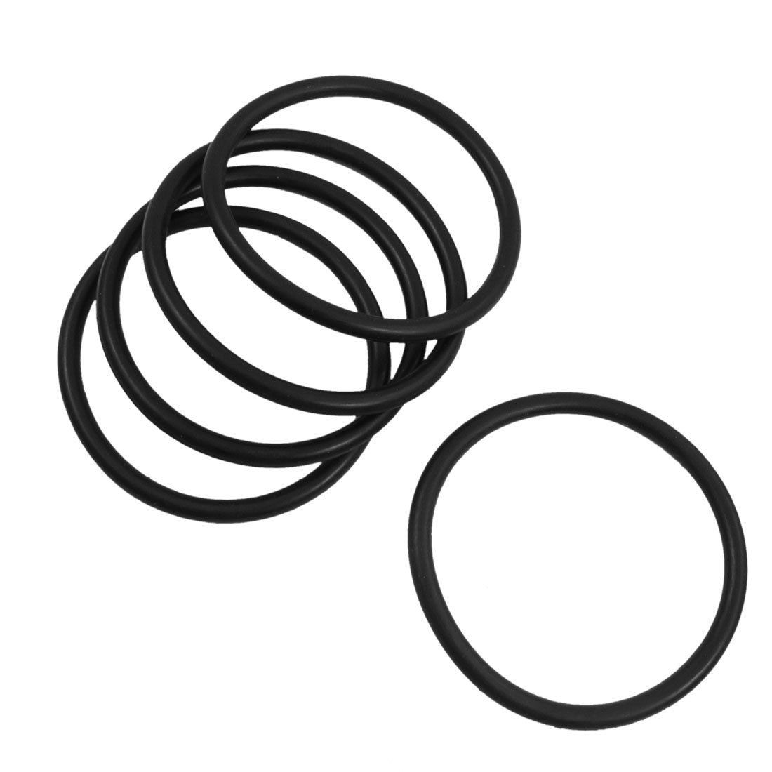5 x 70mm Outside Dia 5mm Thick Sealing Oil Filter O Rings Gaskets