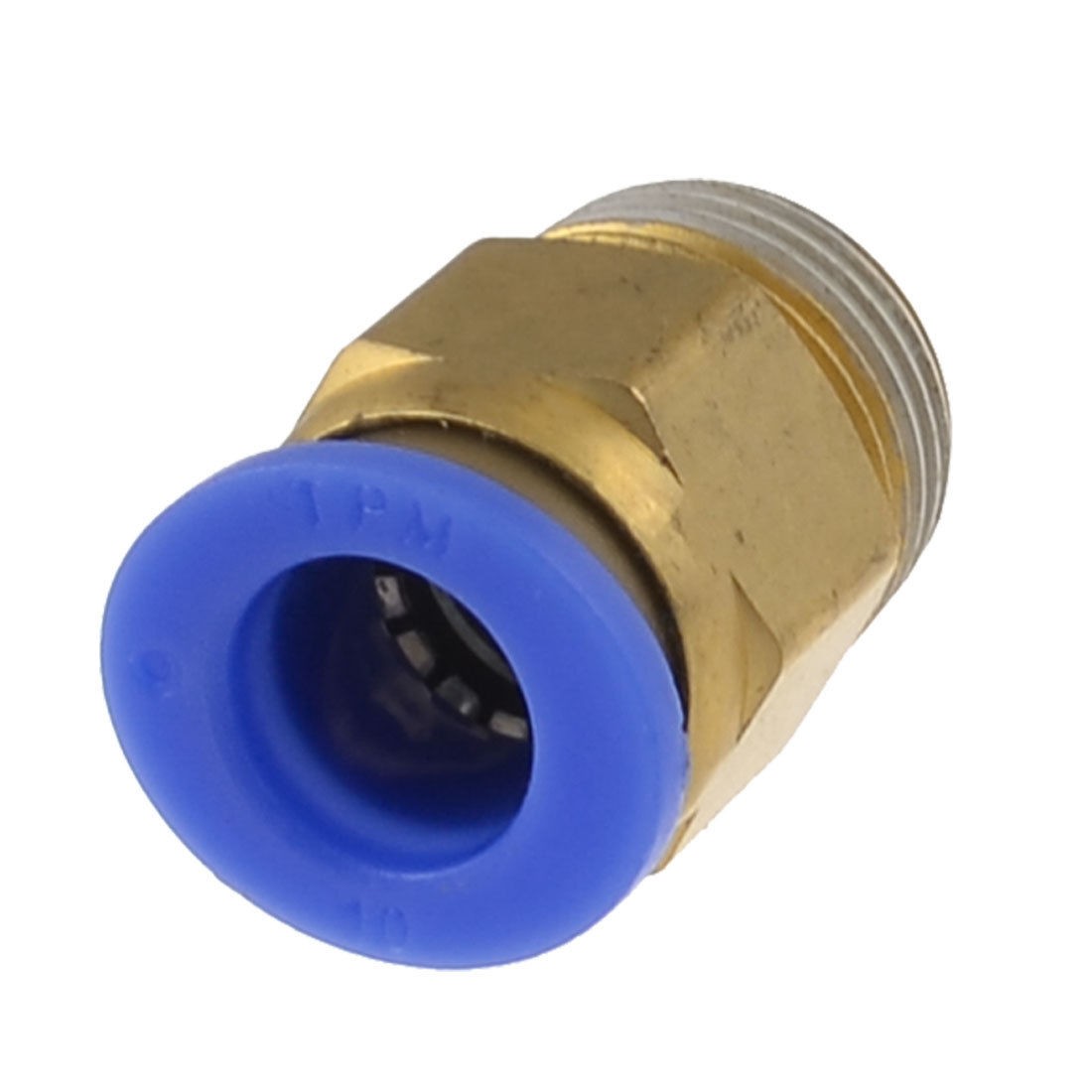 3 8" PT Male Thread to 10mm Tube Push in Connect Straight Quick Fittings