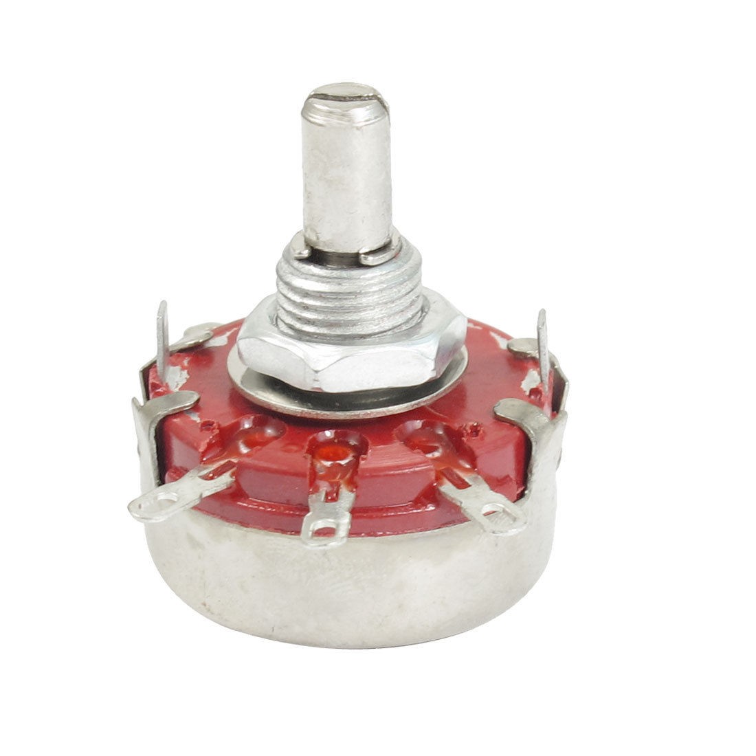 1K ohm 2W Watt 6mm Round Shaft Rotary Taper Carbon Potentiometer WTH118