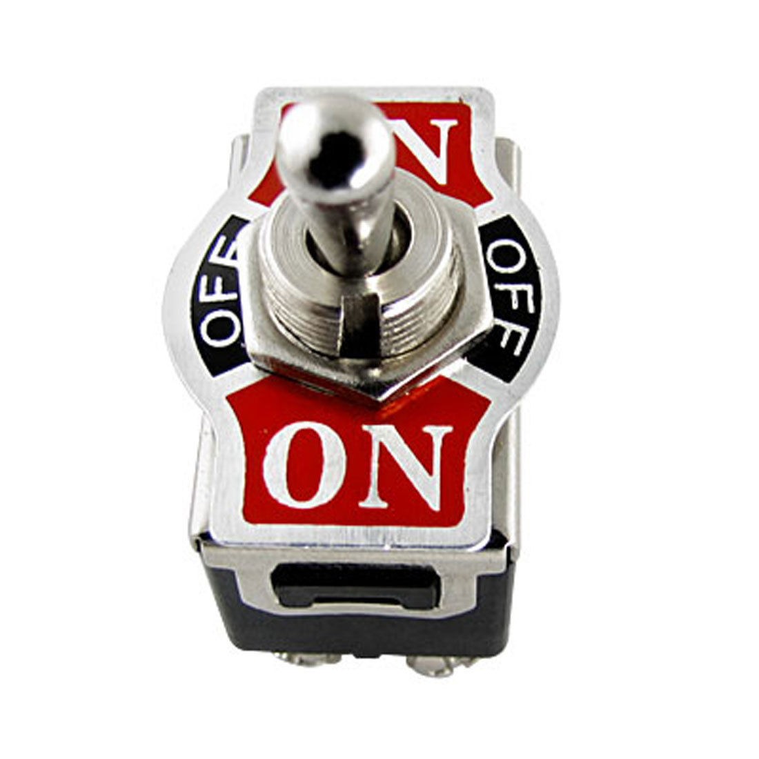 AC 15A/250V 20A/125V DPDT 3 Position On-OFF-On Toggle Switch 6 Screw Terminals