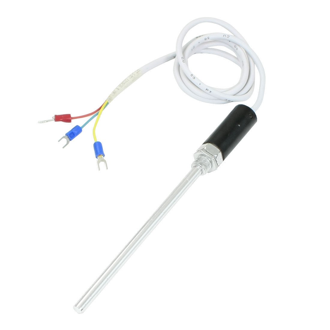 PT100 Type 13cm Probe Thermocouple Temperature Measurement Sensor 3.3Ft