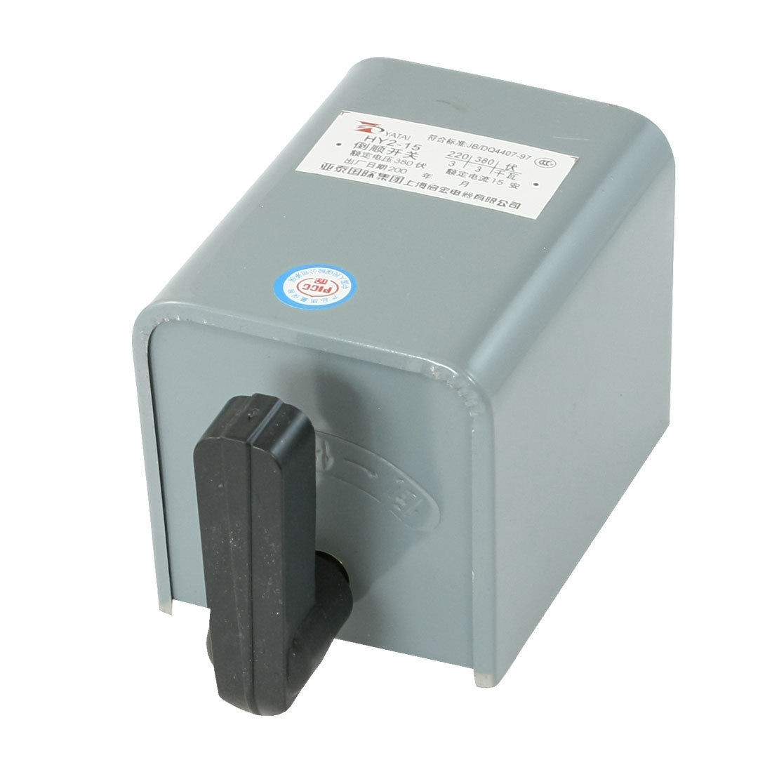 AC 380V 15A Forward Stop Reversing Motor Cam Starter Changeover Switch