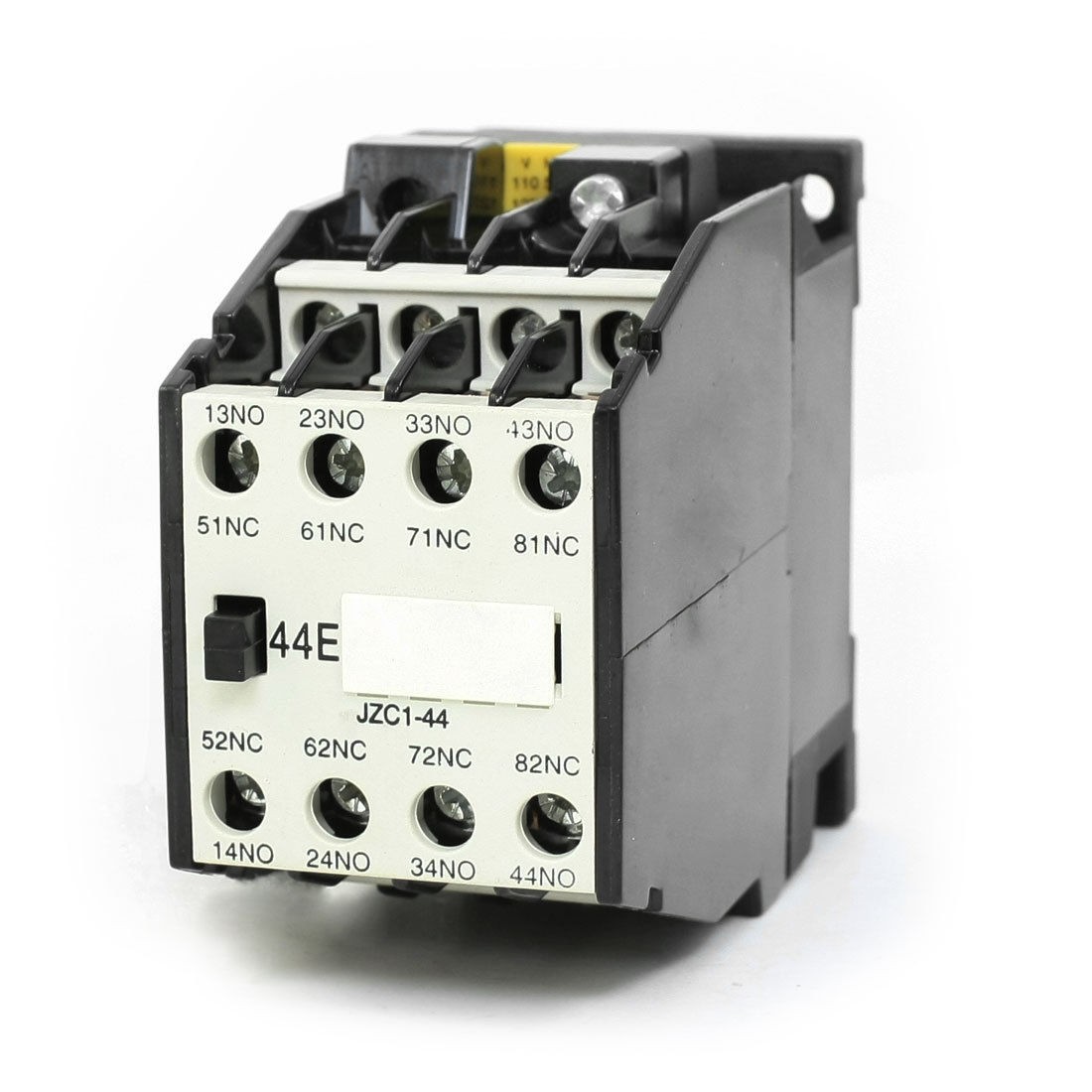 JZC1-44 AC Contactor Type Relay 110V 50Hz Coil Voltage 3-Phase 4NO + 4NC
