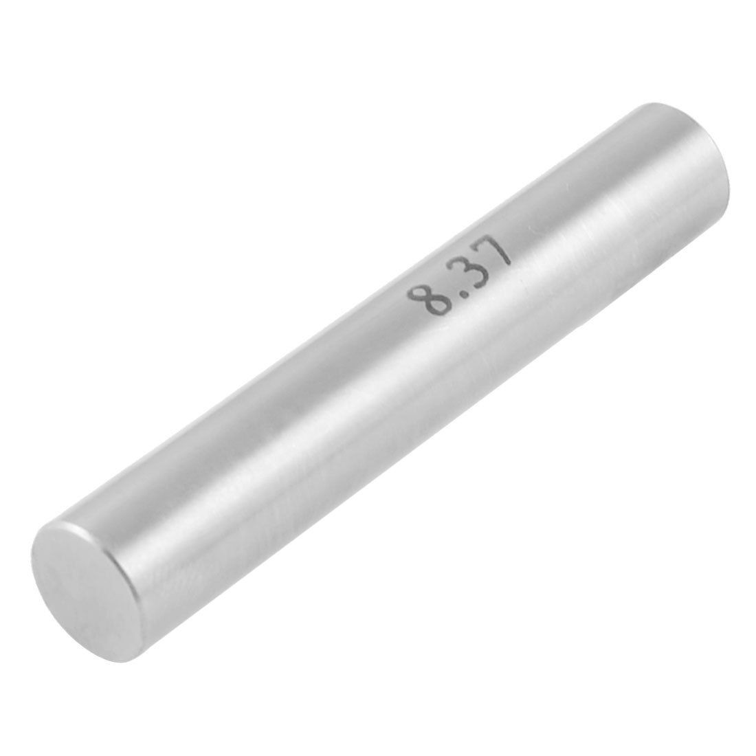 8.37mm Dia Tungsten Carbide Cylinder Pin Gage Gauge 50mm Long