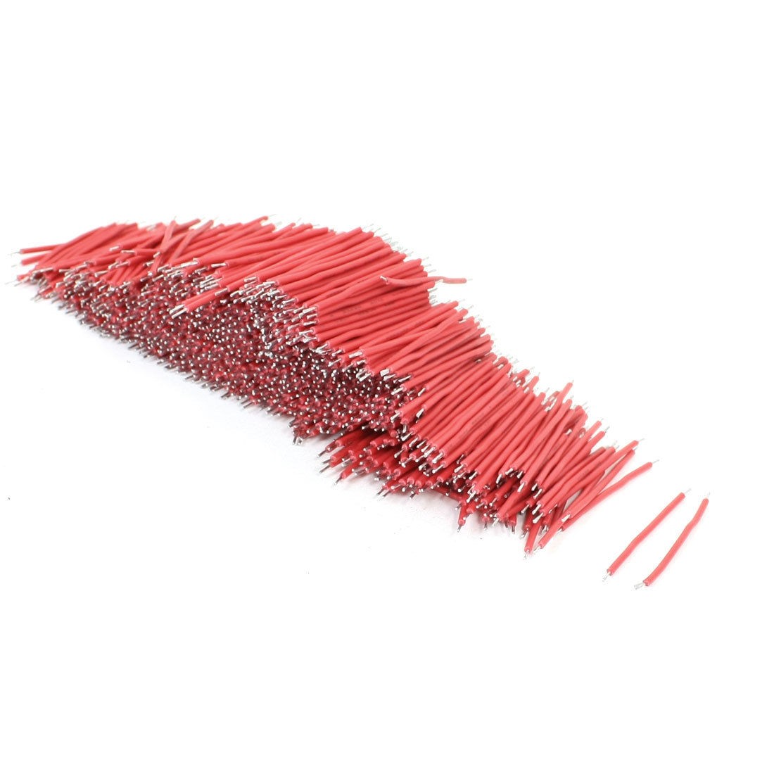 Red PVC Tin Plated Brushless Motor Cable Wire 0.5x40mm 24AWG Cable 1000 Pcs